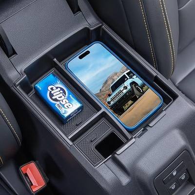 TOPINSTALL 2025+ Upgraded Tray Compatible with Ford Bronco 2025 2026 4-Door Automatic Transmission, Full Size Bronco Console Organizer (NOT for Manual & 2-Door & Sport Model)
