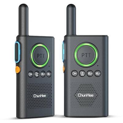 Wireless Intercom System 3300 ft Long Range, 2 Way Intercom for Home Office & Business, Large PTT Button & VOX Hands-Free, 16 Channels Room to Room Intercom, No WiFi Needed (2 Pack)