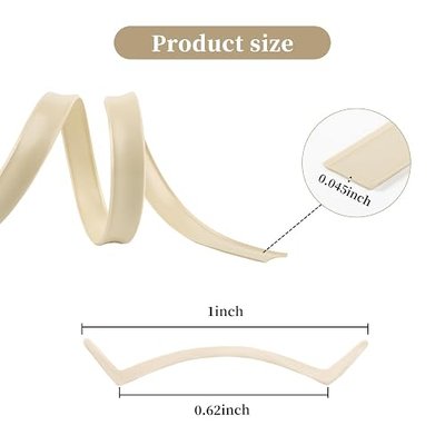 1" RV Trim Molding Insert Weather Stripping Exterior Screw Cover(100 ft) | (Beige)for RV Camper Travel Trailer Outside Track cover external screws, prevent them from rusting