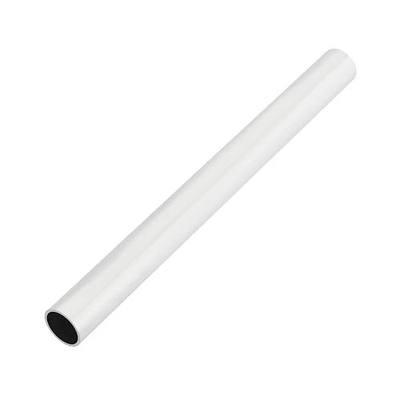 MECCANIXITY 6063 Aluminum Tubing Round Tube 1.18"(30mm) OD x 1.06"(27mm) ID 13"(330.2mm) Length Metal Straight Pipe for Industrial, DIY Craft, Furniture, Decoration, Silver