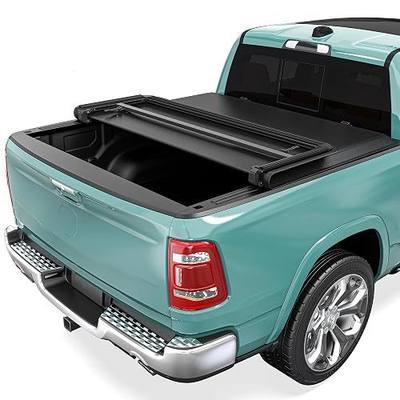 Soft Tri-Fold Truck Bed Tonneau Cover for Dodge Ram 1500 2009-2026 5.7ft | Tri-Folding Truck Bed Cover for Dodge Ram 1500 2009-2026 (Incl. Classic & New) 5.7 Feet Bed Without Rambox