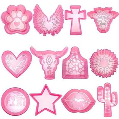 MUBYOK 12 Freshie Molds Silicone Freshie Mold for Aroma Beads Supplies | Flexible, heat-resistant silicone for easy release and crisp details, ideal for DIY car freshies, gifts & craft fairs.