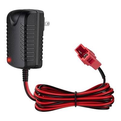 12 Volt Battery Charger for Ride On Toys - Compatible with BMX X6 Kid TRAX GMC Wal-Mart Moto ATV Quad Electric Vehicle Power Adapter with Square Plug
