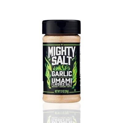 Mighty Salt Garlic Umami Flavored Salt, 7.7 Ounce