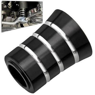 Heel Shifter Eliminator Spacer Shift Shaft Lever Delete Cover Compatible with Harley CVO Road King Electra Street Tri Tour Glide Freewheeler (Eliminator-Craving Black)