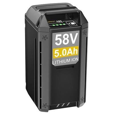 5000mAh Battery Replacement for Echo 58V Battery CBP-58V20 CBP-58V40 Compatible with Echo Batteries 58 Volt CDST-58V CHT-58V Power Tools