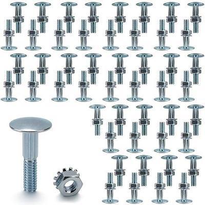 50 Pack Carriage Bolt for Whiting Todco Overhead Truck Roll Up Door Parts | 1 1/4" Carriage Bolt for Overhead Todco Whiting Door Hinge Morgan Supreme Box Truck Trailer Roll Up Door Repair Parts Bolts