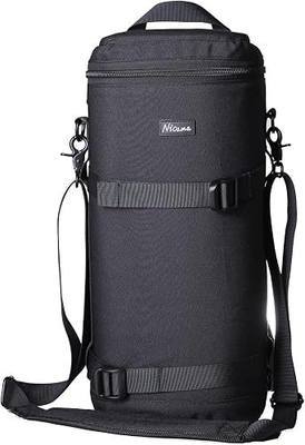 Nicama LB2 Deluxe Water-Resistant Camera Lens Pouch Case for Canon 800mm 100-400 28-300 Nikon 200-500mm 80-200 80-400 300 Sigma 150-500mm 150-600 Tamron150-600mm 70-200mm & More, Lens Protective Bag