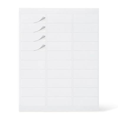 Amazon Basics Printable Address Labels, White, 1" x 2-5/8", 3000 Blank Mailing Labels