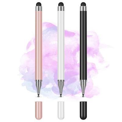 3PCS Tablets Stylus Pen for All Touchscreen Devices with Precision Disc Tip | 2-in-1 Universal Stylus Compatible with Android, Phone, and Nintendo Switch, Perfect for Writing, Drawing, and Note-Taking