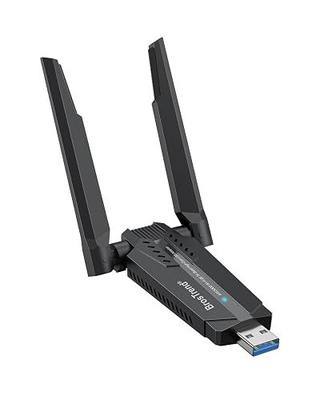 BrosTrend AXE3000 Tri-Band Linux WiFi Adapter Plug & Play for Ubuntu, Fedora, Mint, Debian, Arch, Kali, Manjaro, openSUSE, Raspberry Pi OS etc. Linux USB WiFi Adapter for PC, WiFi-6E 6GHz /5GHz/2.4GHz