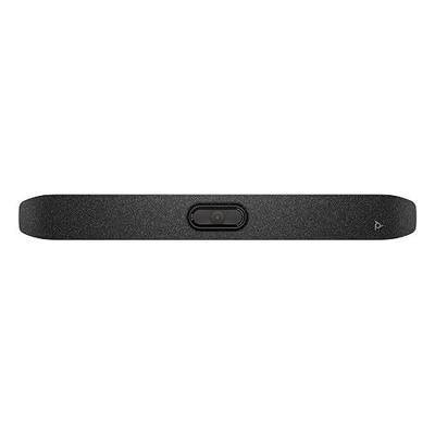 Poly Studio V12 – USB Video Bar for Small Rooms - 4K 20MP Camera, AI-Enhanced Audio, Noise Cancellation, Poly Lens Management - Microsoft Teams, Zoom & Google Meet Compatible - Thoughtfully Made