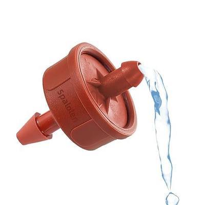60PCS 2 GPH Pressure Compensating Drip Irrigation Spot Watering Drippers/Emitters, Self-Cleaning Constant Flow Drip Irrigation Emitters Heads Irrigation Drippers Parts for Drip Irrigation System