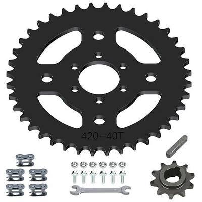 High Speed Mini Bike 420 Sprocket 40T 37mm 6 Hole Bore for CT100U | Modified 40 Tooth Sprocket Replacement for Coleman CC100X RB100 Monster Moto MMB80 105 Baja Doodle Bug DB30 Motovox Mini Bike