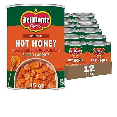 Del Monte Hot Honey Flavored Sliced Carrots, 14.5 oz. Cans, Pack of 12