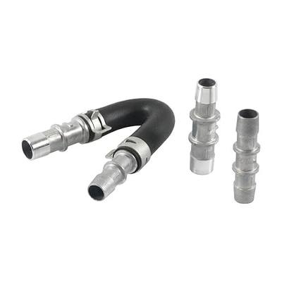 ZIMISI 626-001 Engine Heater Core Bypass Kit, Aluminum Heater Core Flush Tools With 5/8" and 3/4" Hose, Universal Engine System Maintenance Accessories for Most Common Heaters Hoses