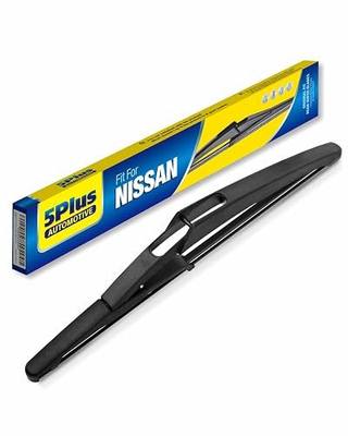 5 PLUS Custom-Fit Rear Wiper Blade Fits Nissan Rogue 2008-2025,12" | OEM Quality Premium All-Seasons Rear Wiper blade,Teflon-coated Natural Rubber,Streak-Free Wiping,Quiet Clear Visibility