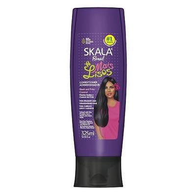 SKALA Expert Conditioner #MaisLisos 10.99 fl oz – Sulfate Free, Frizz Control, Co-Wash Safe, with Vitamin E, Rice Protein & Amino Acids – For Straight or Chemically Treated Hair
