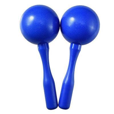 HILAZA Extra Loud Maracas for Kids Adults, 8 Inch, Set of 2, Blue