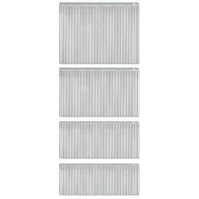 HW HAMWOO 16 Gauge Finish Nails 1",1-1/4",2",2-1/2":1200pcs | 304 Stainless Steel,Suitable for Most Brand of 16 Gauge Pneumatic, Electric Finish Nailer or Nail Gun