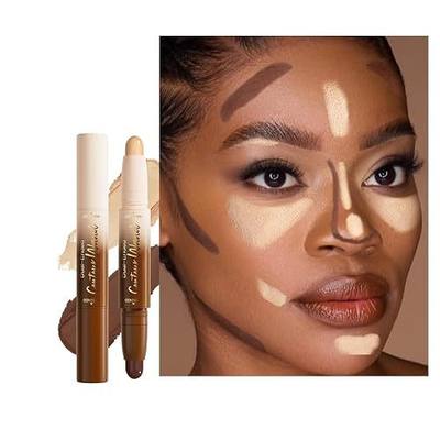 2in1 Face Highlighters & Luminizers Bronzer contour Stick 24 Rich