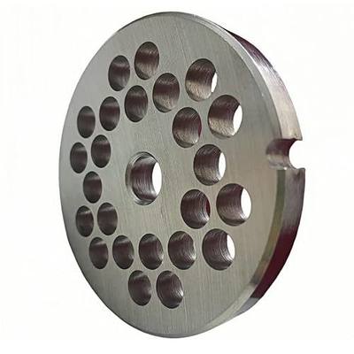 For Hobart, LEM, Cabelas, Weston and FGA Food Chopper, MTN Meat Grinders of #12 Stainless Steel Meat Grinder Plate Discs Blades,Cutting Disks Heavy Duty. (8/25 Hole Plate)