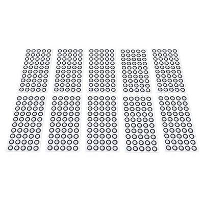 Revopoint 6 mm 3D Scanning Marker Dots for 3D Scanners, 3D Tracking Dots, High Reflectivity Reference Point Stickers, Diffuse Markers, 500 Points