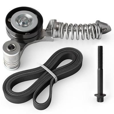 Belt Tensioner and Serpentine Belt Kit #38344 49804 25195388 | Serpentine Belt Drive Component Kit for Chevrolet Cruze 2012-2015, for Cruze Limited 2016 - DOHC L4 1.4L