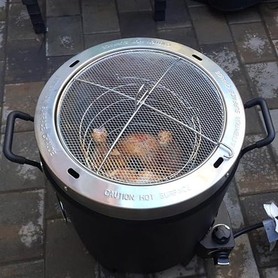 Turkey Fryer Top Cover Kit for Charbroil The Big Easy Oil-less Turkey Fryer 17102065 18102095, Top Cover and Thermometer for Charbroil Big Easy Tru-infrared Char Broil Big Easy Turkey Fryer Top Cover