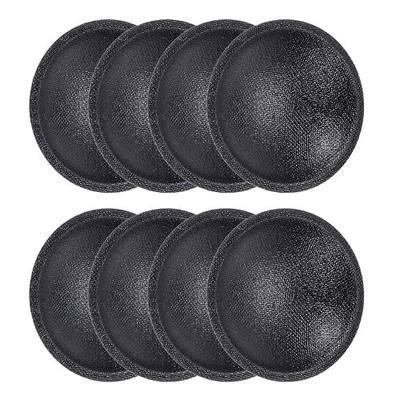 MECCANIXITY 8 Pcs Speaker Dust Cap 35mm/1.4" Outer Diameter Oiled Cloth Cap Dome Cap Subwoofer Coil Cover Caps for Speaker Accessories Repairing