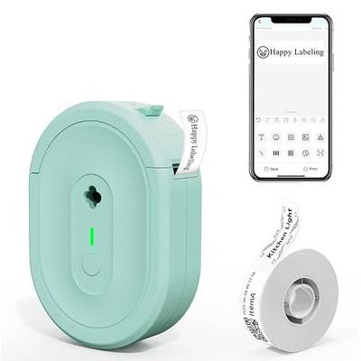 N12 Label Maker Machine with Tape, Portable Thermal Label Printer, Mini Labeler Wireless Bluetooth Label Makers for Home Office Kids Items