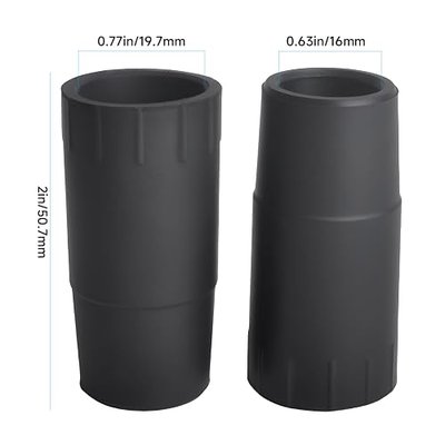 A20017 Rubber Hose Adapter Compatible with Fluval | Fits 304, 305, 306, 307, 404, 405, 406, 407 Canister Filters with Ribbed Hosing,2-Pack