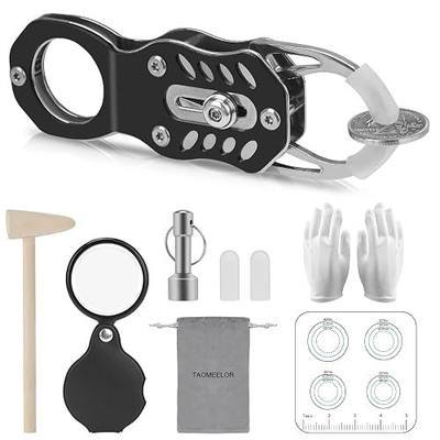 The Pocket Coin Ping pinger Tester Kit, Gold & Silver Coin Ping Testing- Coin Validation via Ping Resonance Testing and Size Comparison, Portable Convenience & Technical Specifications Style.