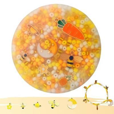Skin Picking Fidget Toys, Picking Pad, Sensory Toys for Picking Fidget, Dermatillomania Toys for Anxiety, Relief Stress, Gifts for Adults (Yellow bee)