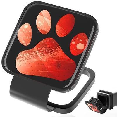 Foot Logo - Hitch Cover Universal Fits for 2-inch Hitch, 2" Trailer Receiver Hitch Cover Tube Plug Insert, Car Exterior Accessories for Jeep RAM GMC Ford Toyota Honda Nissan SUV RV Trucks & More