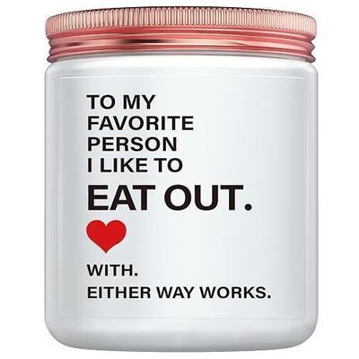Funny Girlfriend Wife Gift, Gift for Her, Birthday Valentines Day Christmas Anniversary Present from Him, Boyfriend, Husband- 9oz Lavender Scented Candles