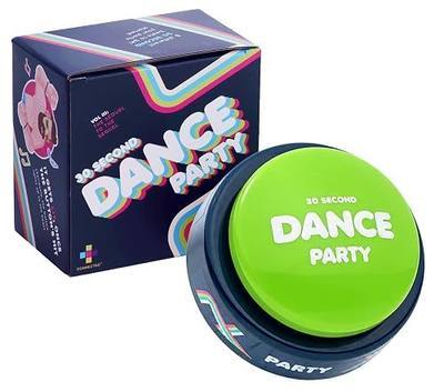 30 Second Dance Party Volume 3 - The Button | Dance Party Button with Music | Gag Gifts | Office Toys | Robot Dance