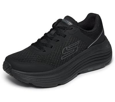 Skechers Men's Engineered Mesh Lace Up Max Cushioning Endeavour Sr | Work, Slip Resistant, Max Cushioning, Air-Cooled Goga Mat, Machine Washable