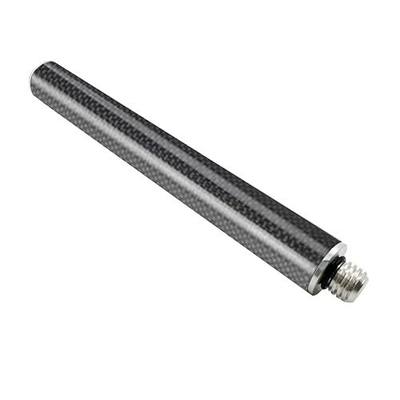 Carbon Fiber Extension Pole Rod 5/8-11 Threads Screw Mount Telescopic Pole Extender for Level GPS RTK Surveying GNSS Robotics Antenna Height Measurement Tripod Stabilizer (45cm/17.7")