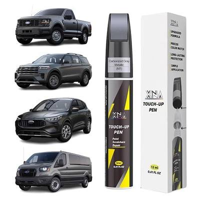 XNA Carbonized Gray Metallic(M7) for Ford Touch Up Paint | Car Scratch Remover for Nicks and Chips Repair, 2-In-1 Quick & Easy Fix Car Scratch Repair Kit with Exact Color-Matched