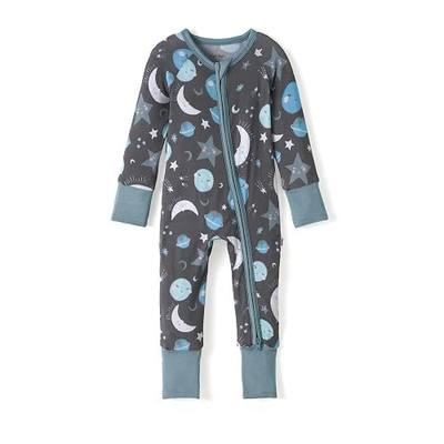 Little Sleepies Pajamas for Baby Boys & Girls, Viscose from Bamboo Baby Pajamas, Sleepers, 2-Way Zipper PJs