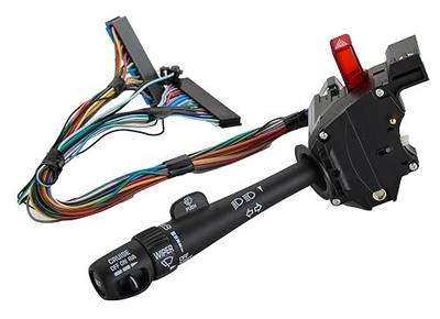 Turn Signal Switch Multi-Function Fits for 1999-2002 Chevy Silverado/Suburban/Tahoe/Avalanche & GMC Sierra/Yukon Replaces#26100839,3441937,Headlights,Hazard Lights,Wiper,Cruise Control