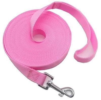 SALO Nylon Training Dog Leash for Small Medium Large Dogs, 3/4 Inch Wide, 20ft 30ft 40ft 50ft Long Leash Dog/Puppy Lead for Obedience Recall Training, Camping, or Backyard