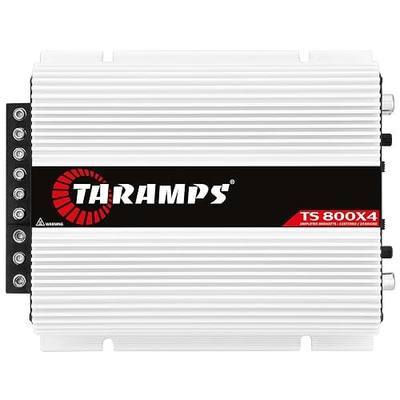 Taramps TS 800X4 White 1 Ohm 4 Channel Audio Amplifier 800 Watts RMS Full Range