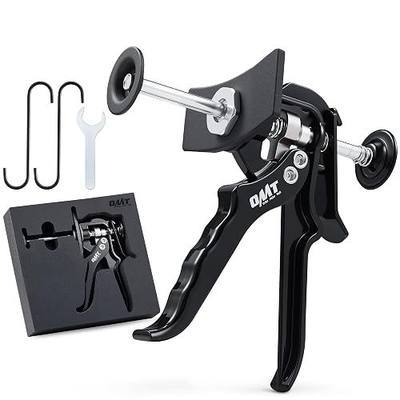 OMT Single Dual Brake Caliper Compressor for Brake Pads Black | Heavy Duty Single Dual Piston Action, Fits Most Cars, Trucks, ATVs, UTVs, SUVs, 377 lb Force, Aluminum & Steel