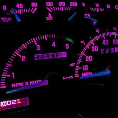 WLJH Pink LED Dash Cluster Bulb Kit for 1988-1994 Chevy GMC C/K | C/K 1500 C/K2500 Analog Dash, 300lm, Dimmable, Non-Polarized, Gauge Backlight, 60,000 Hours Lifespan, 10-Pack