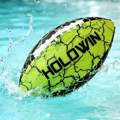 Waterproof Footballs for Pool & Beach Outdoor for Kids & Adults | 100% Waterproof & Durable Easy Grip Anti-Slip Surface Perfect for Pool Beach & Lake Soft & Safe for All Ages
