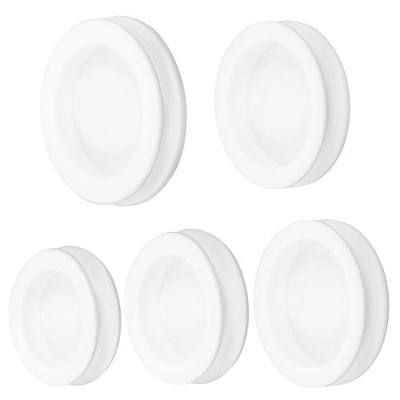 NUOBESTY Piggy Bank Stopper, 5pcs Piggy Bank Silicone Plugs Replacement | 28mm, 30mm, 32mm, 34mm, 36mm Saving Box Plug Hole Cover Silicone Seal for Coin Jar Accessories