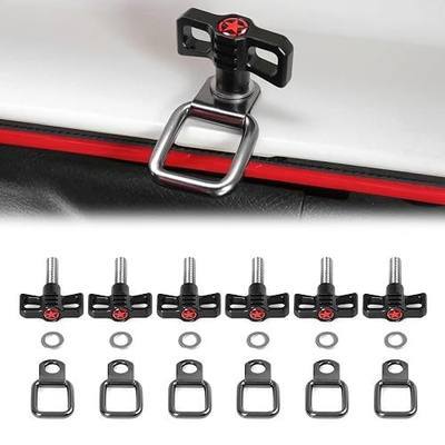 Hardtop Quick Release Bolts for 2007-2026 Jeep Wrangler & 2021+ Ford Bronco | JAKISIMA, For 2007-2026 Jeep Wrangler TJ JK JL 4xe Gladiator JT & 2021-2026 Ford Bronco, 6PCS, OEM Replacement Parts, Star