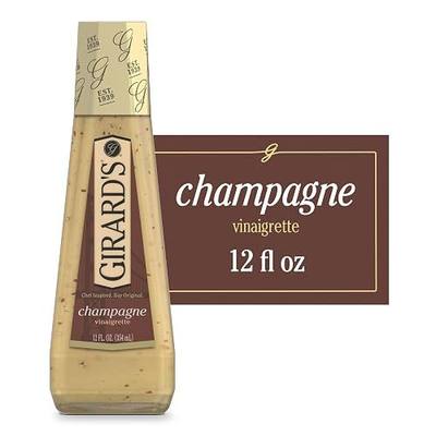 Girard's Champagne Vinaigrette Dressing, 12 fl. oz., Made with White Wine, Champagne Vinegar and Spices, Perfect Chicken Marinade, Sandwich Spread or Salad Dressing